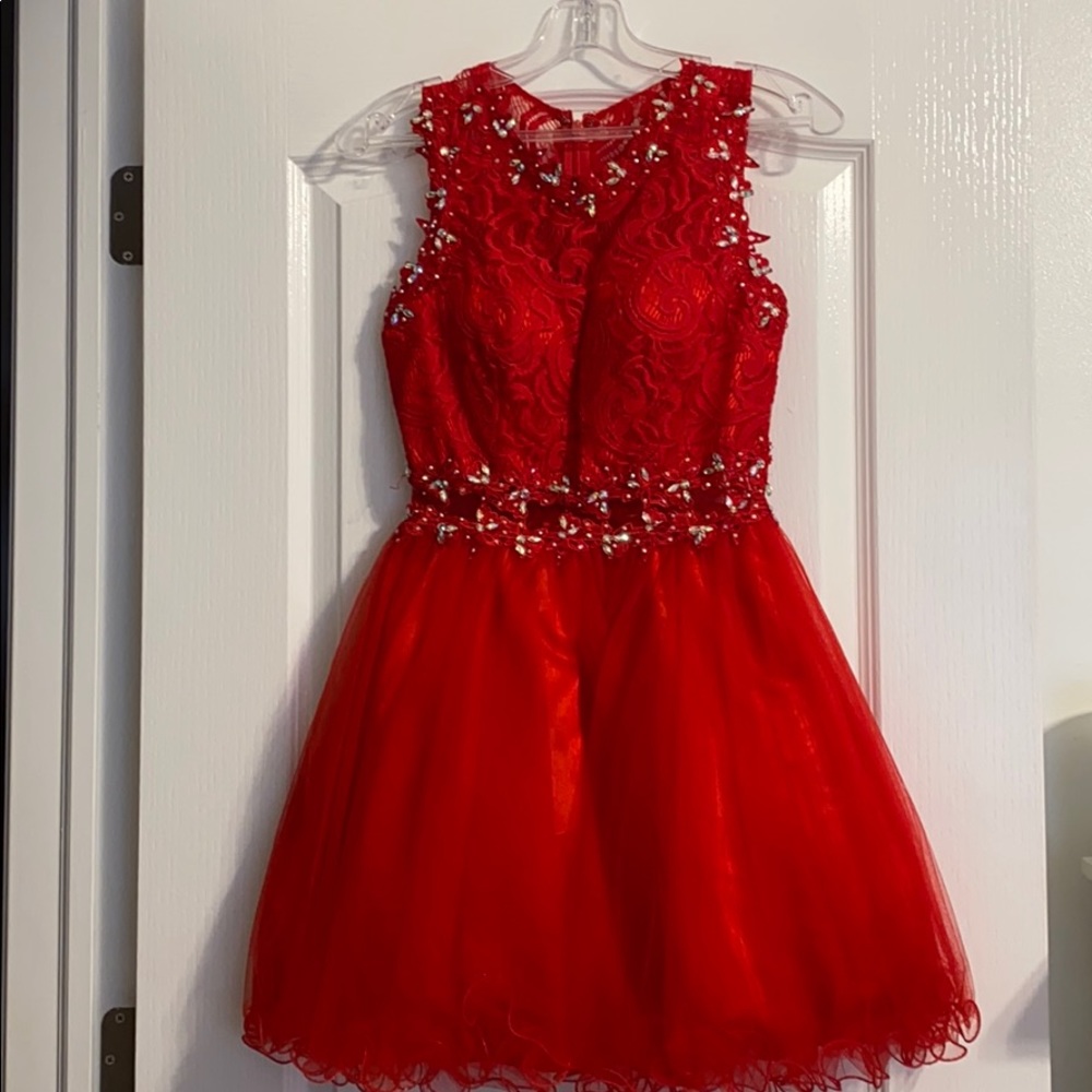 Red dress